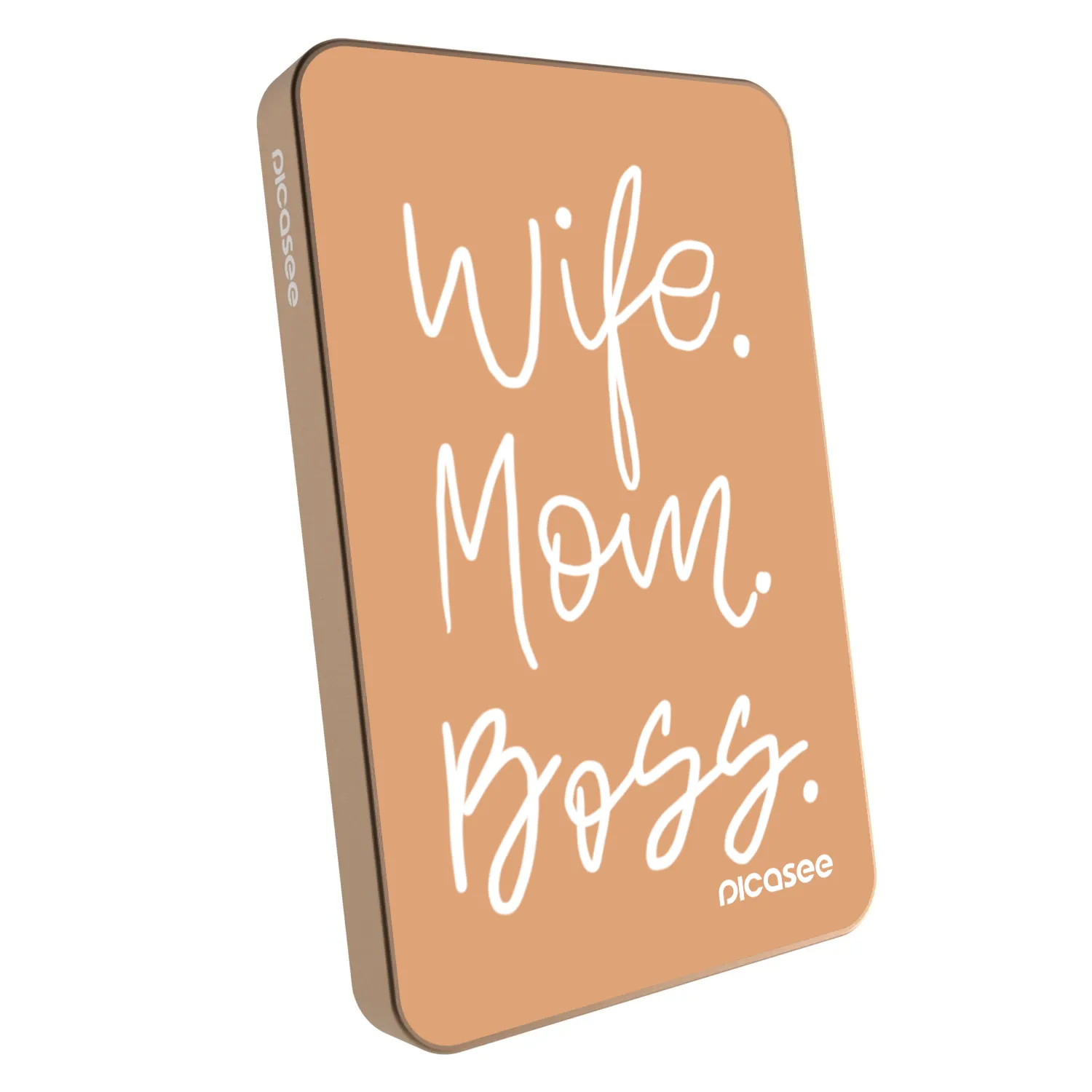 Picasee Powerbank με MagSafe 5 000 mAh Χρυσαφένιος - Boss Mama