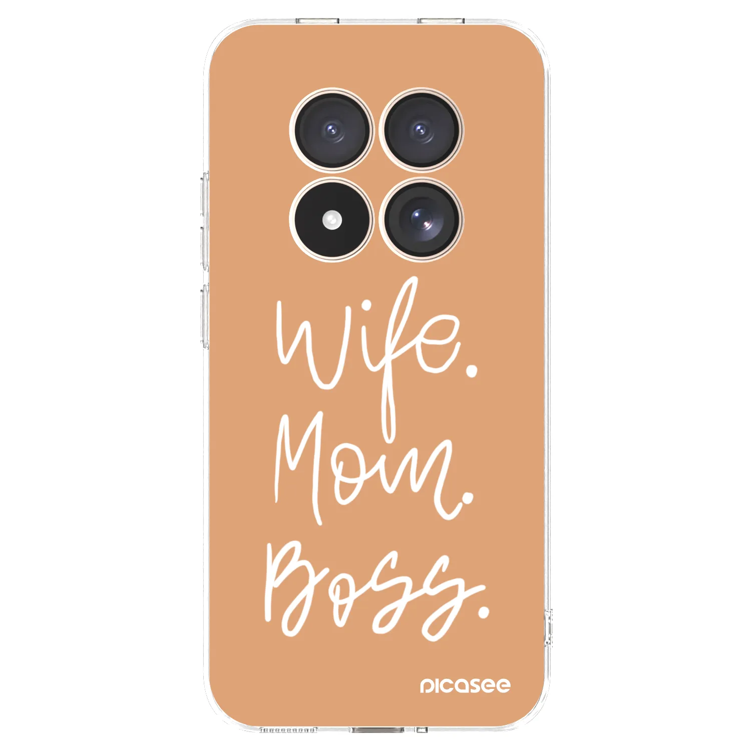 Picasee διαφανής θήκη σιλικόνης Xiaomi Redmi Note 15 Pro 4G - Boss Mama