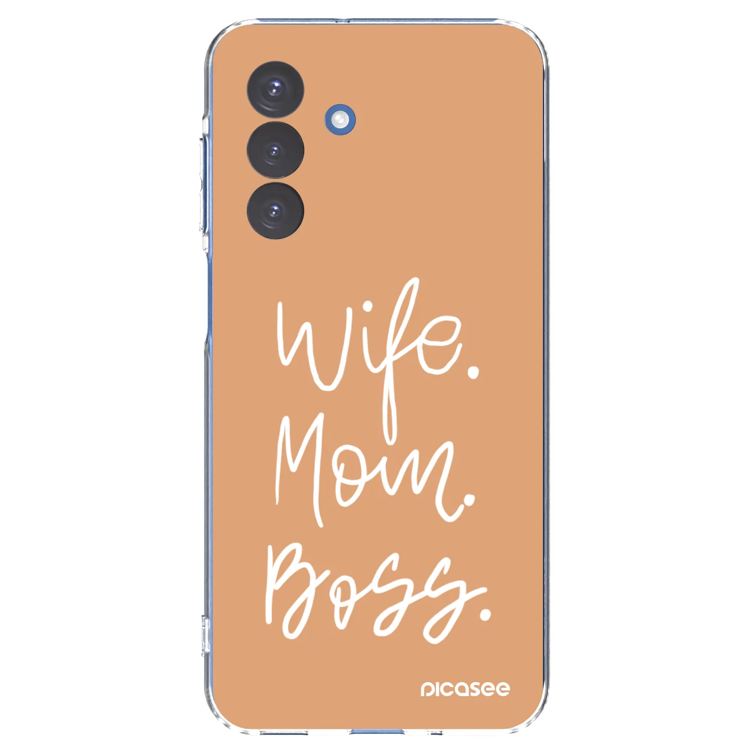 Picasee διαφανής θήκη σιλικόνης Samsung Galaxy A17 5G - Boss Mama
