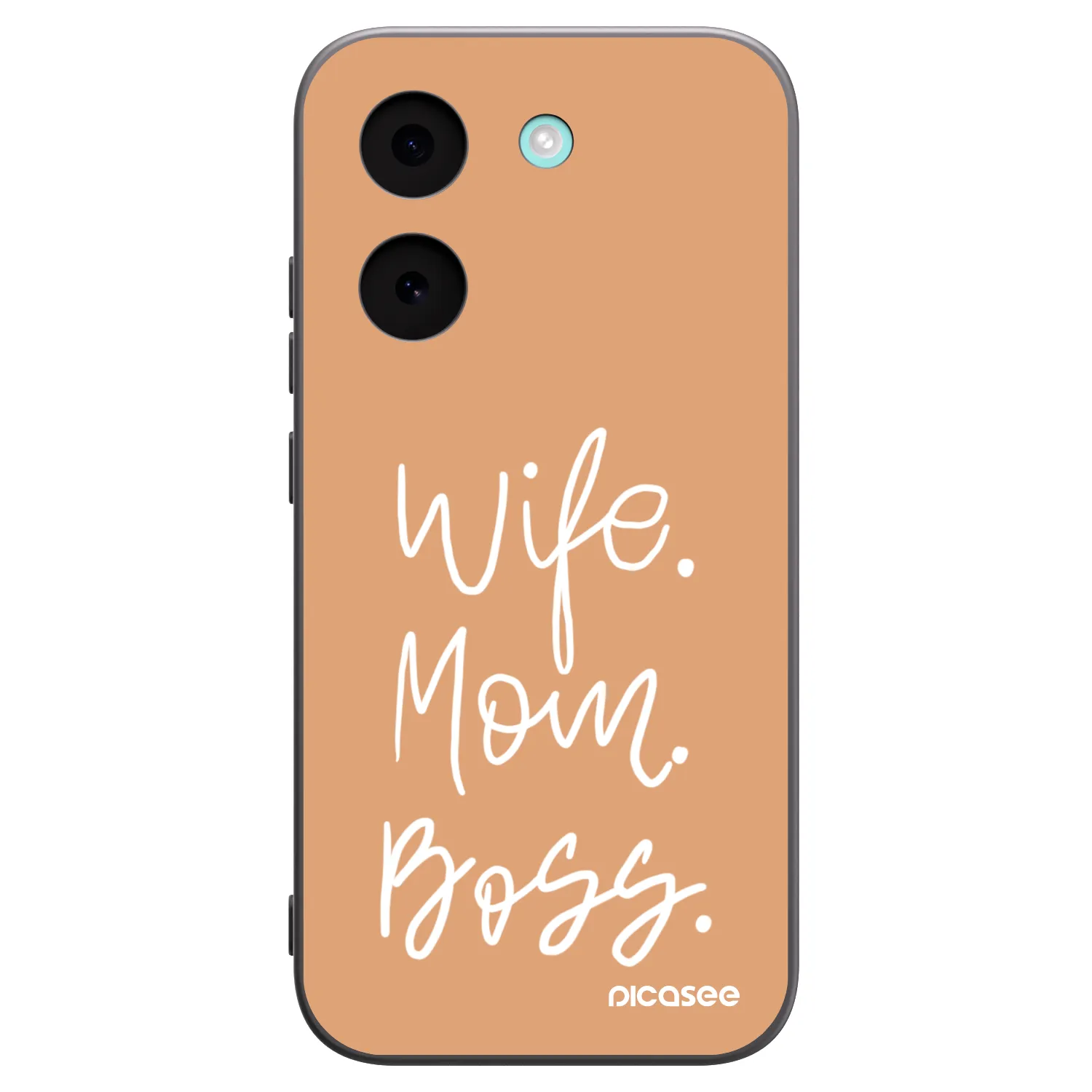 Picasee Μαύρη θήκη σιλικόνης για Xiaomi Poco X8 Pro - Boss Mama