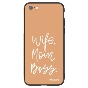 Θήκη για Apple iPhone 5/5S/SE - Boss Mama