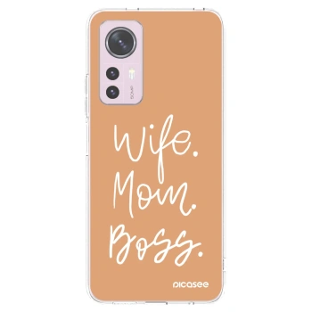 Picasee διαφανής θήκη σιλικόνης Xiaomi 12 - Boss Mama
