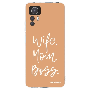 Picasee διαφανής θήκη σιλικόνης Xiaomi Redmi Note 12S - Boss Mama
