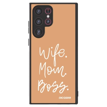 Picasee ULTIMATE CASE PowerShare για Samsung Galaxy S22 Ultra 5G - Boss Mama