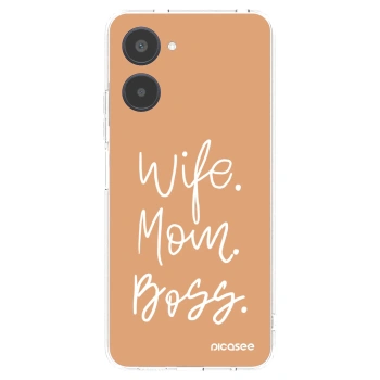 Picasee διαφανής θήκη σιλικόνης Realme 10 4G - Boss Mama