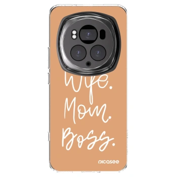 Picasee διαφανής θήκη σιλικόνης Honor Magic6 Pro - Boss Mama