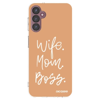 Picasee διαφανής θήκη σιλικόνης Samsung Galaxy A05s A057G - Boss Mama