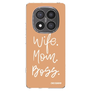 Picasee διαφανής θήκη σιλικόνης Xiaomi Redmi Note 14 Pro+ 5G - Boss Mama