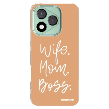 Picasee διαφανής θήκη σιλικόνης Honor 400 Lite 5G - Boss Mama