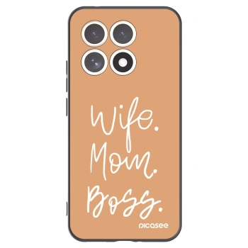 Picasee Μαύρη θήκη σιλικόνης για Xiaomi 15T - Boss Mama