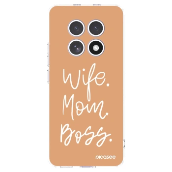 Picasee διαφανής θήκη σιλικόνης Xiaomi Redmi Note 15 - Boss Mama