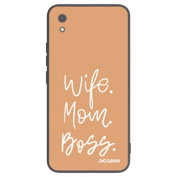 Picasee Μαύρη θήκη σιλικόνης για Xiaomi Redmi 7A - Boss Mama