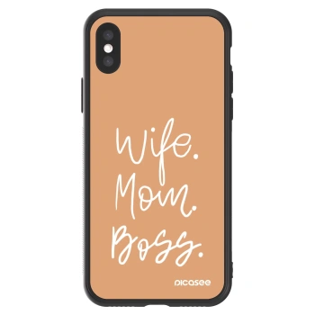 Picasee ULTIMATE CASE για Apple iPhone X/XS - Boss Mama