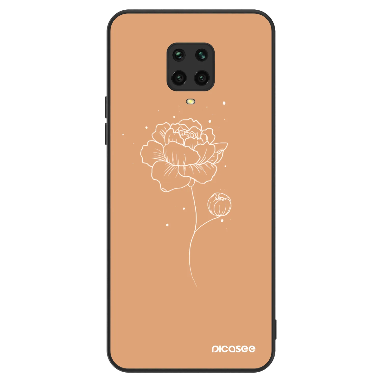 Picasee ULTIMATE CASE για Xiaomi Redmi Note 9 Pro - Peonies