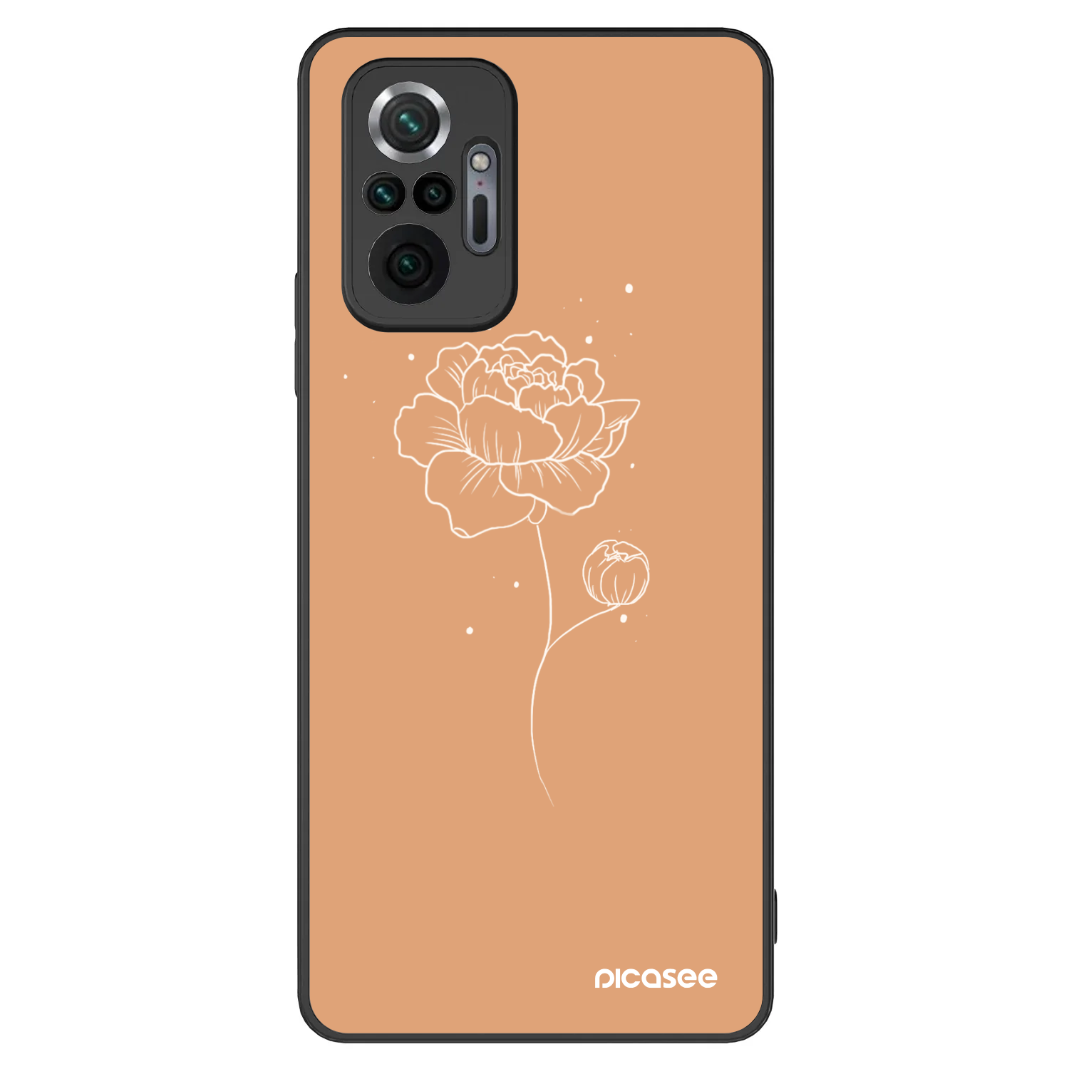 Picasee ULTIMATE CASE για Xiaomi Redmi Note 10 Pro - Peonies