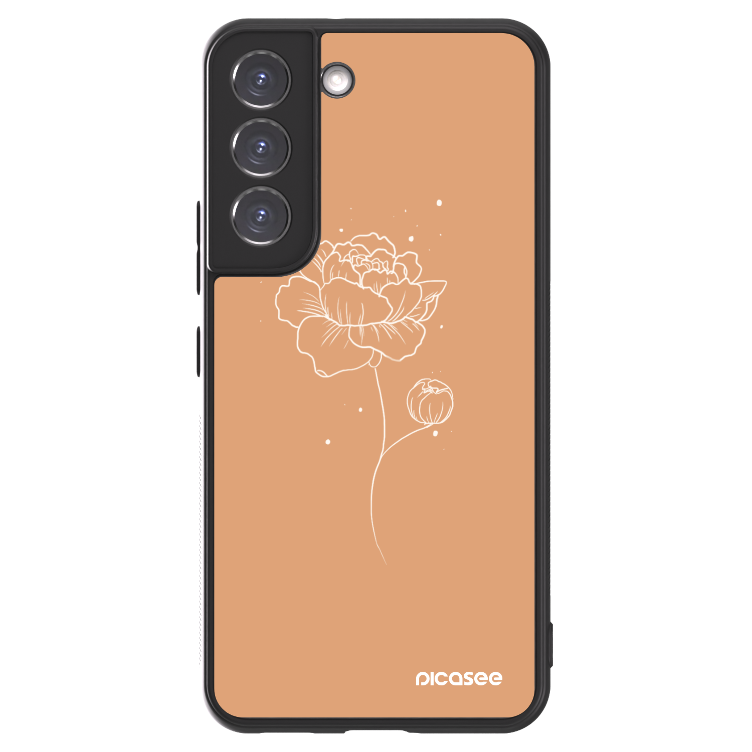Picasee ULTIMATE CASE για Samsung Galaxy S22 5G - Peonies