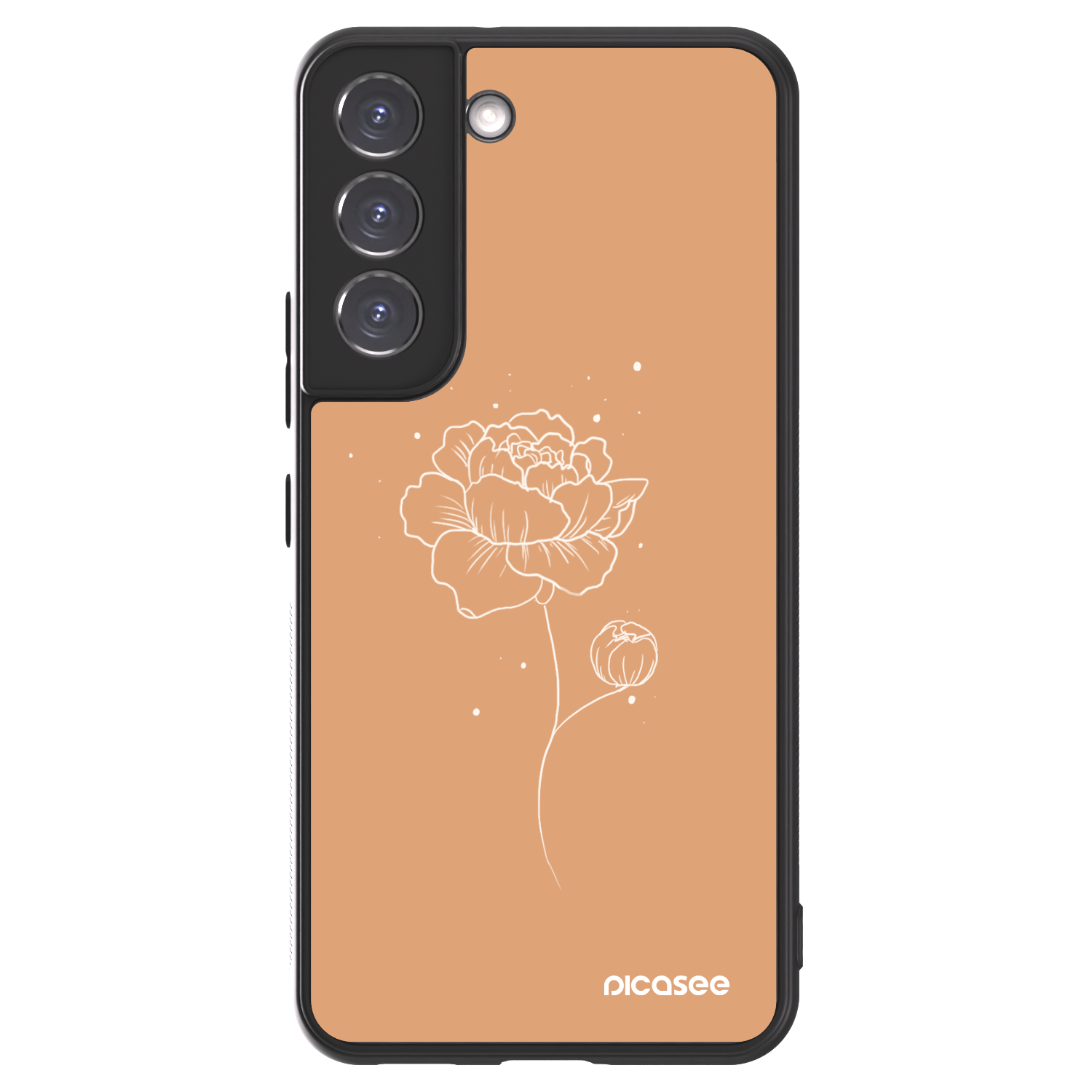 Picasee ULTIMATE CASE PowerShare για Samsung Galaxy S22 5G - Peonies