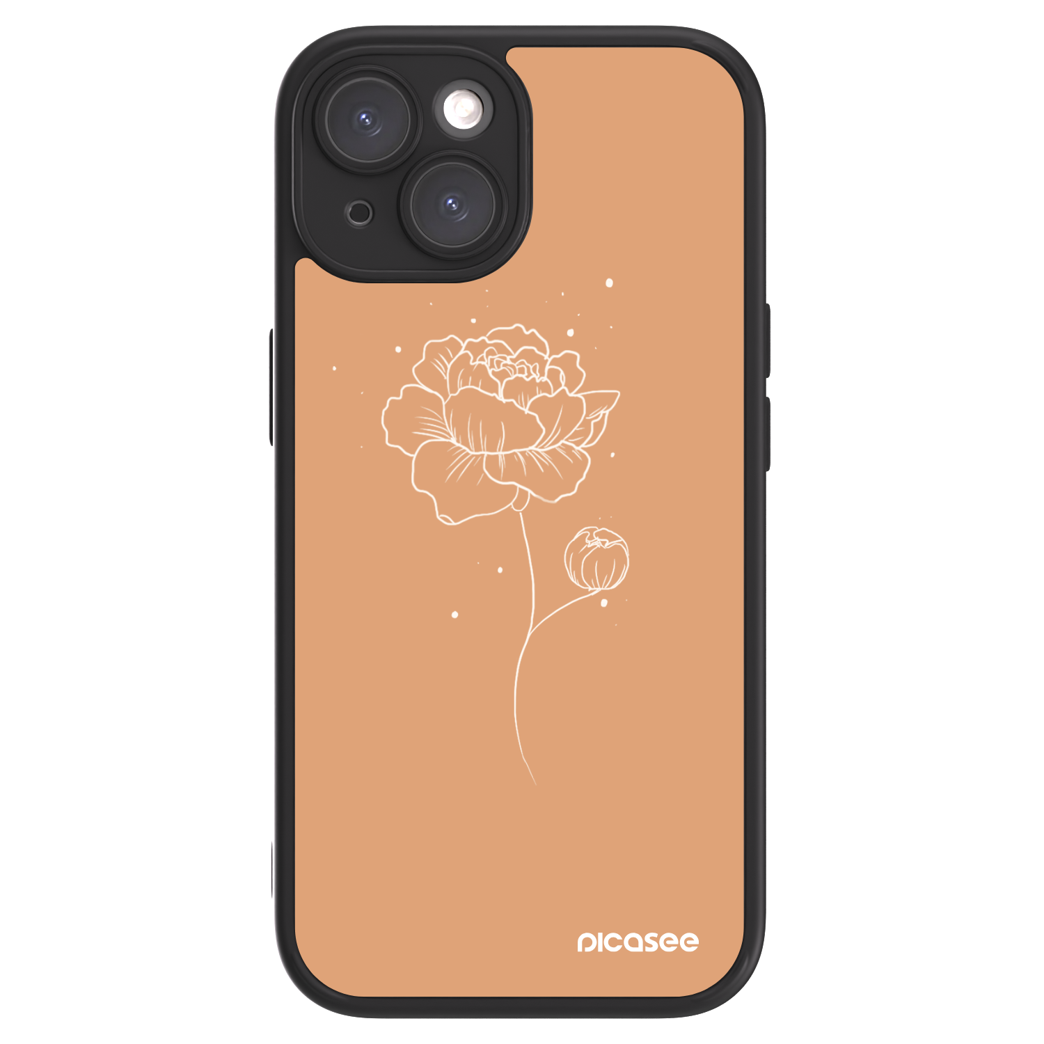 Picasee ULTIMATE CASE για Apple iPhone 15 - Peonies