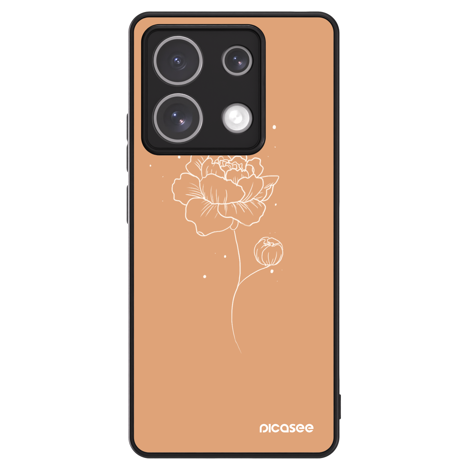 Picasee ULTIMATE CASE για Xiaomi Redmi Note 13 5G - Peonies