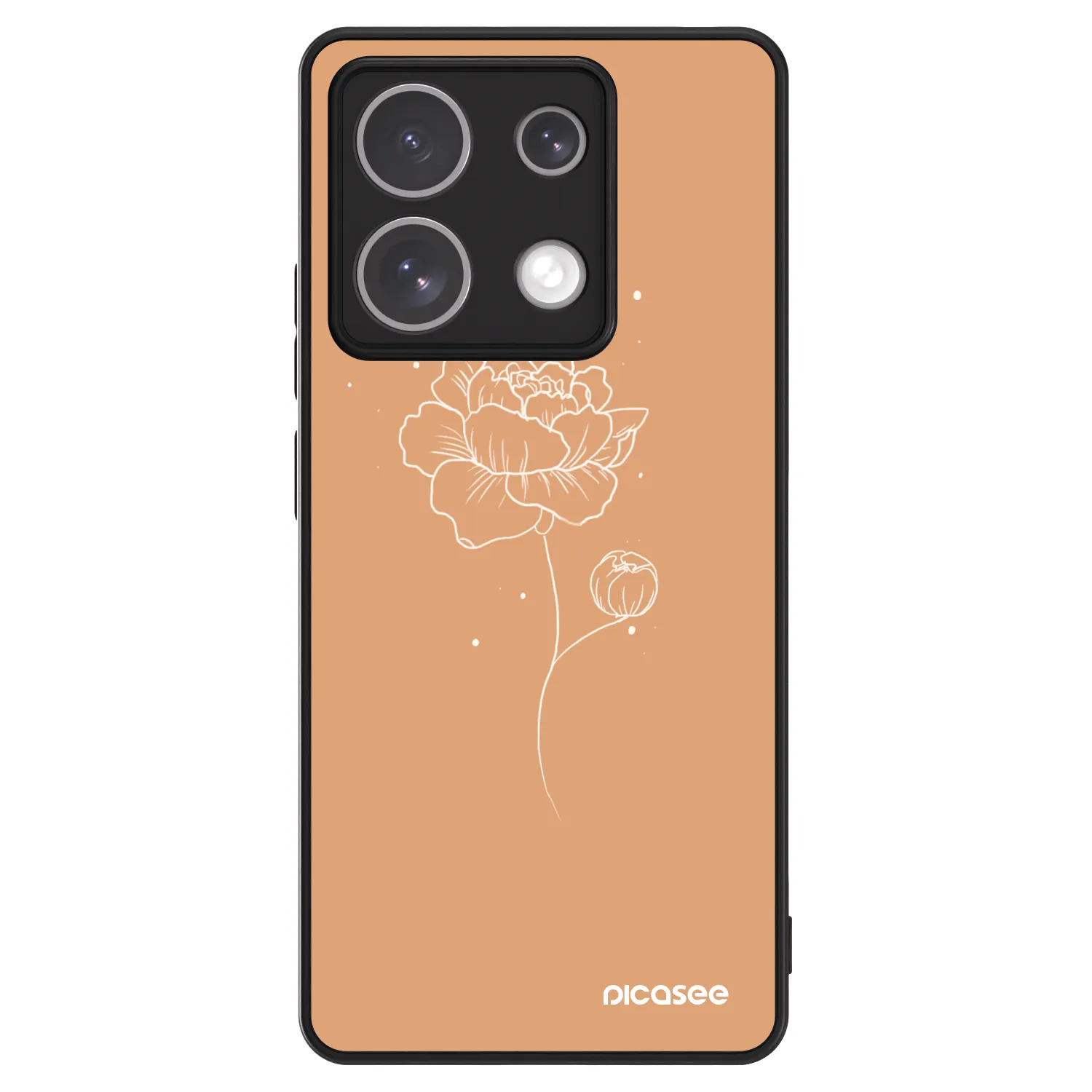 Picasee ULTIMATE CASE για Xiaomi Redmi Note 13 Pro 5G - Peonies