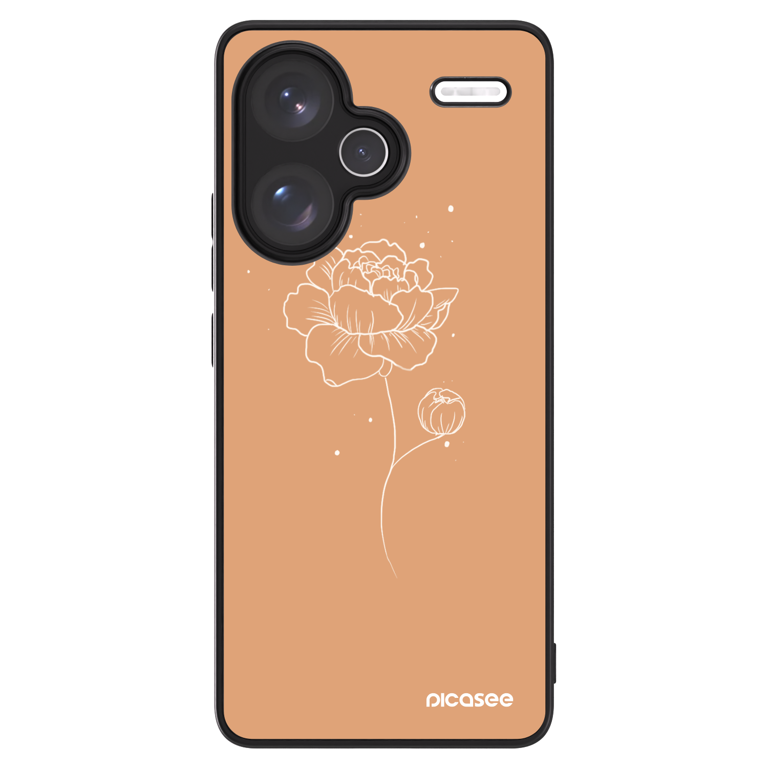 Picasee ULTIMATE CASE για Xiaomi Redmi Note 13 Pro+ 5G - Peonies