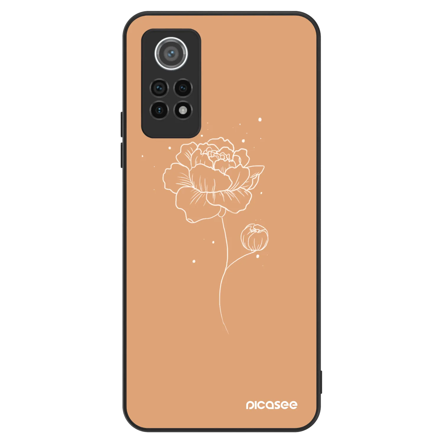 Picasee ULTIMATE CASE για Xiaomi Redmi Note 12 Pro 4G - Peonies