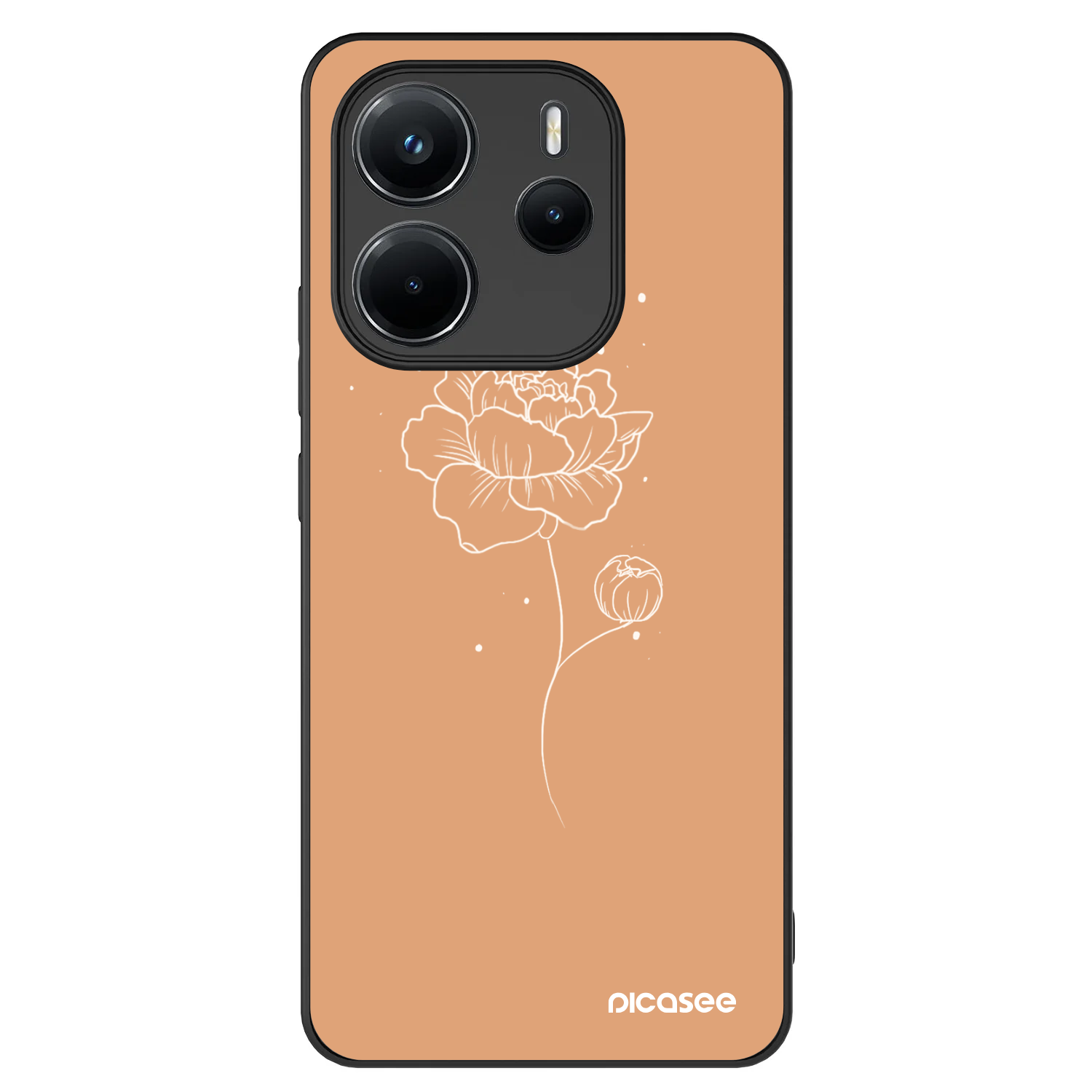 Picasee ULTIMATE CASE για Xiaomi Redmi Note 14 4G - Peonies