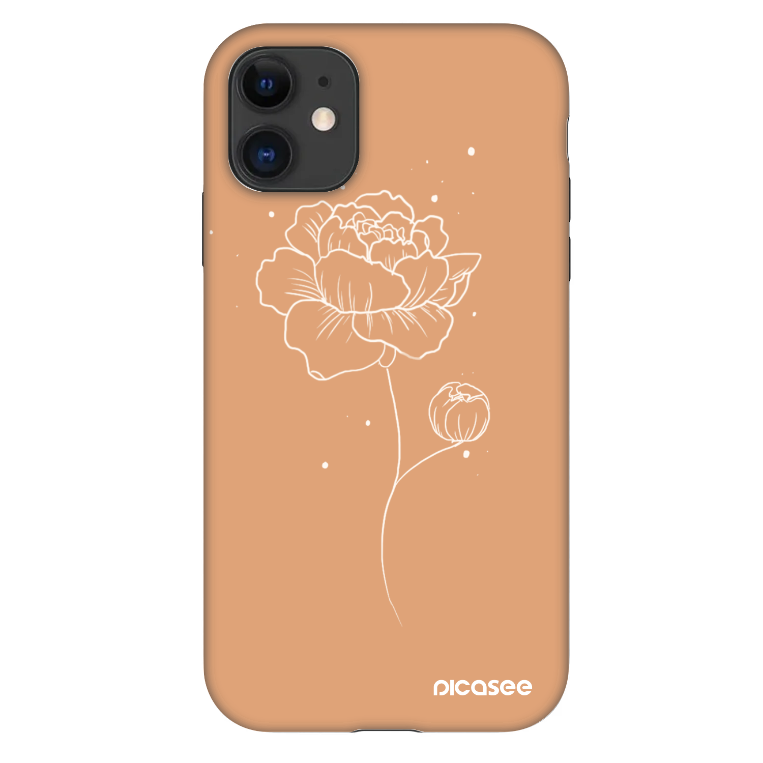 Picasee Fashion Case για Apple iPhone 11 - Peonies