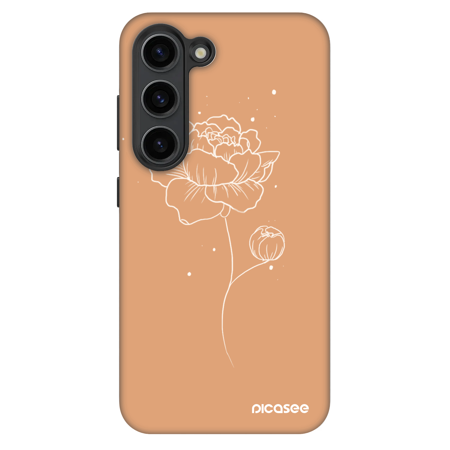 Picasee Fashion Case για Samsung Galaxy S23+ 5G - Peonies