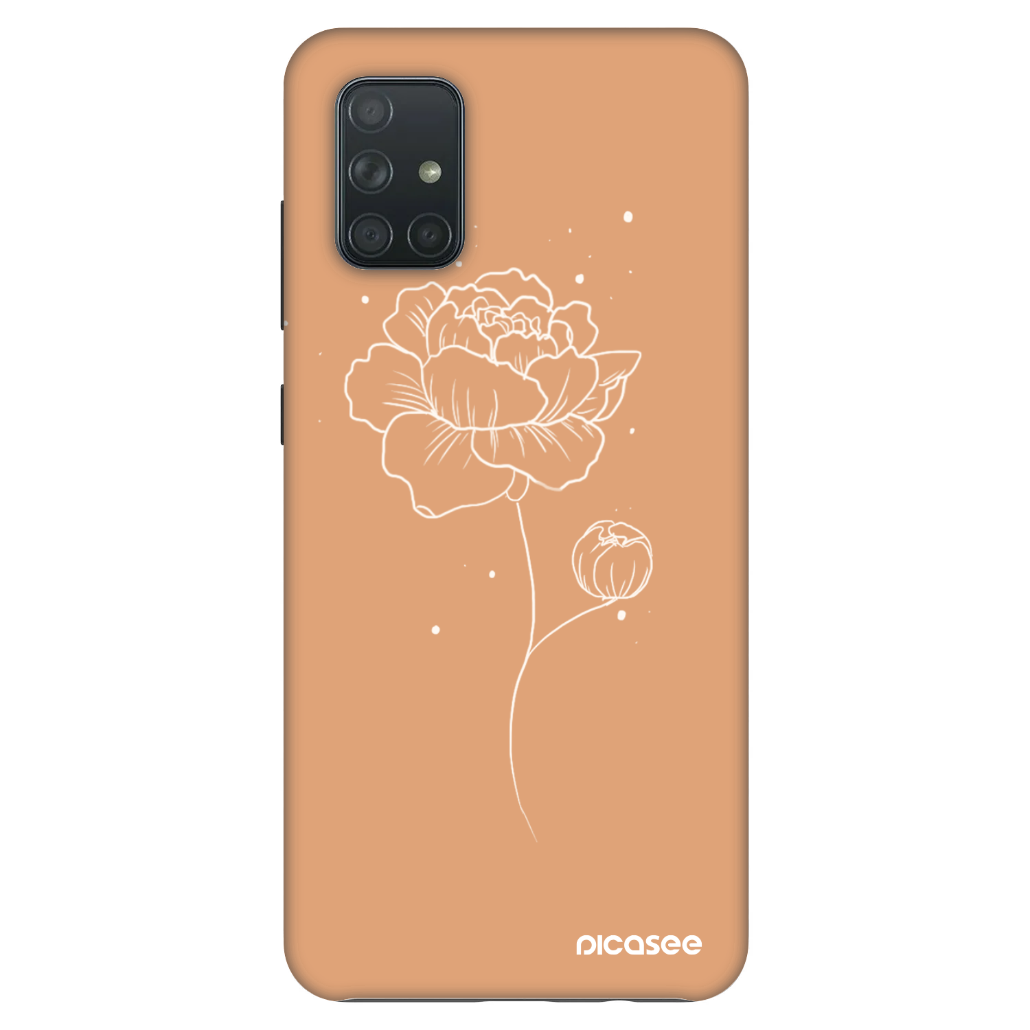 Picasee Fashion Case για Samsung Galaxy A71 A715F - Peonies