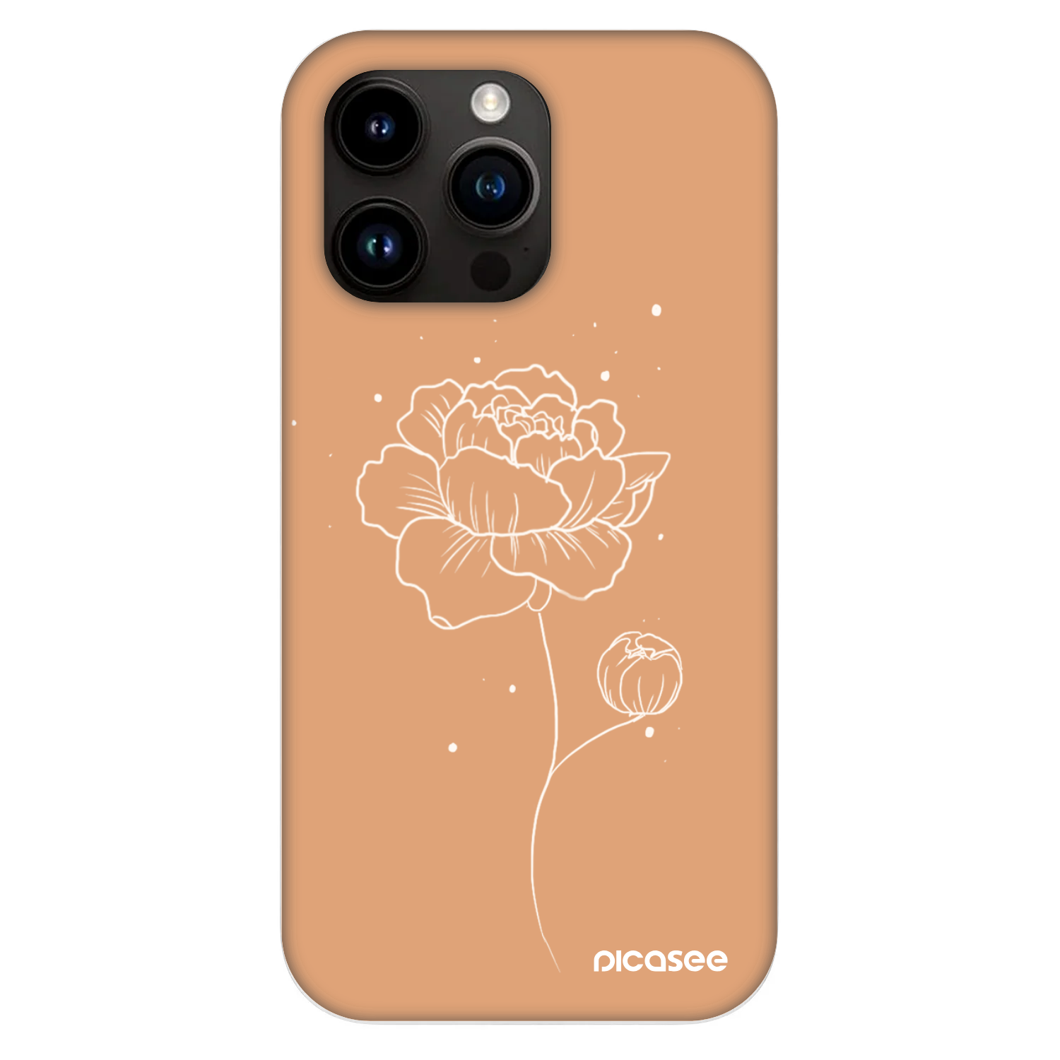 Picasee Fashion Case MagSafe για Apple iPhone 13 Pro - Peonies