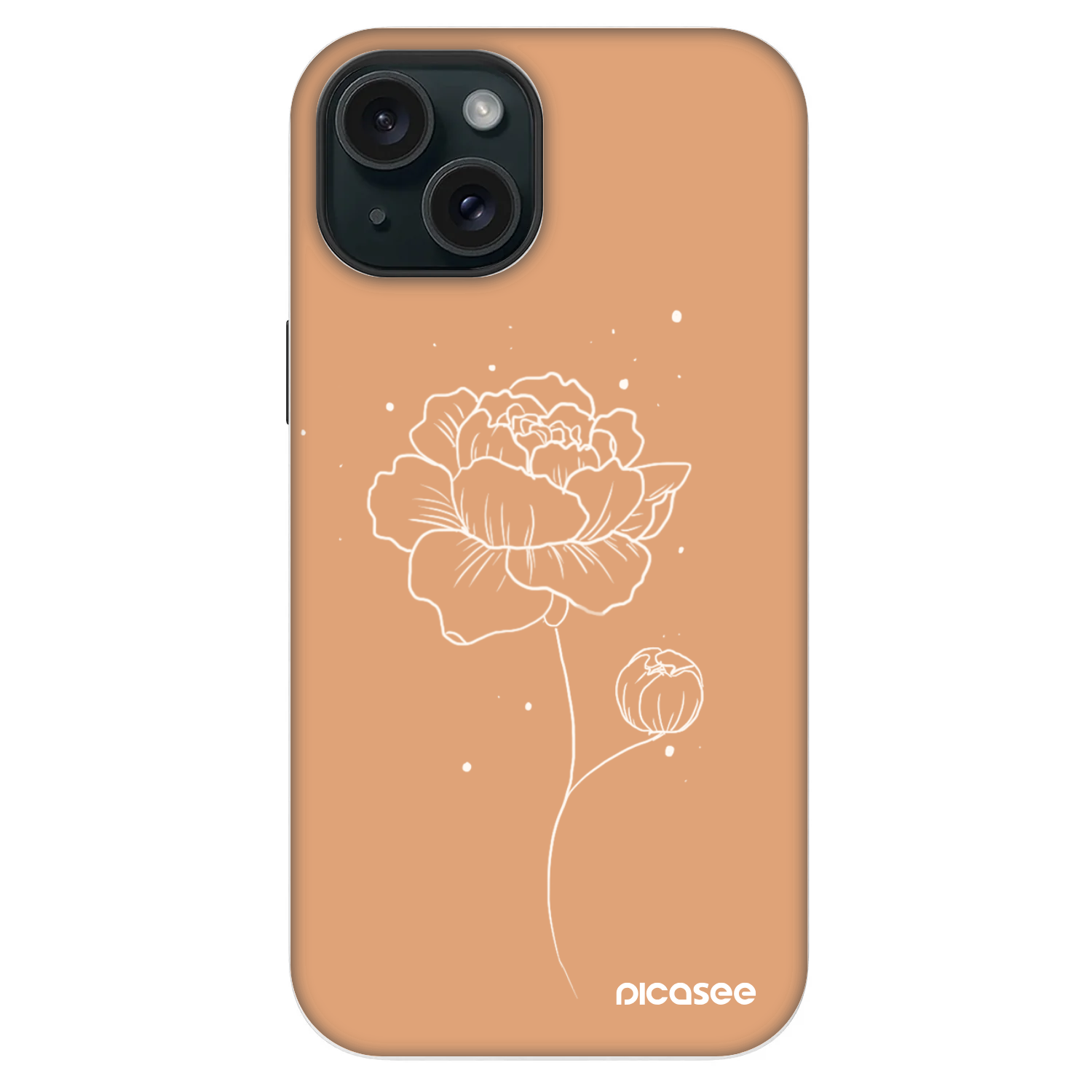 Picasee Fashion Case MagSafe για Apple iPhone 14 - Peonies