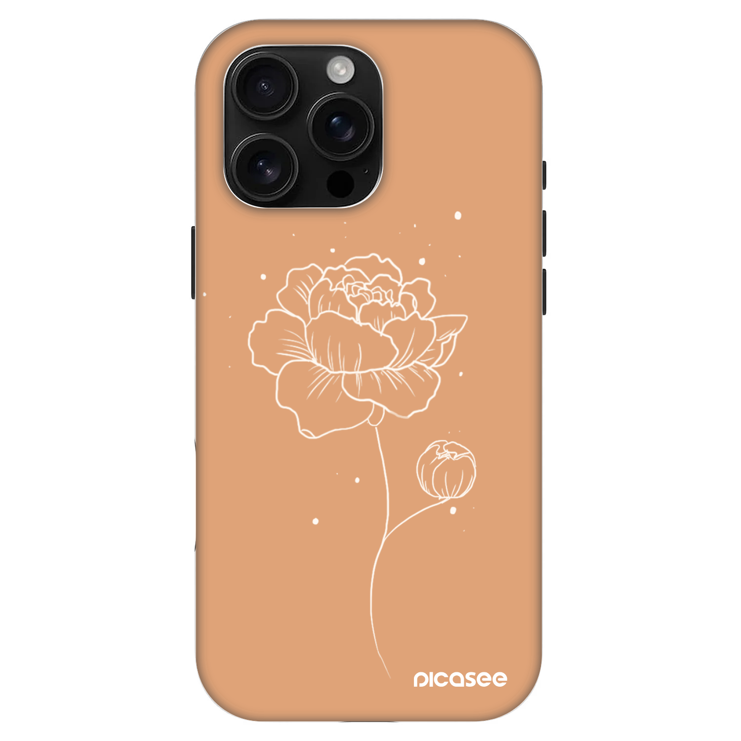 Picasee Fashion Case MagSafe για Apple iPhone 16 Pro Max - Peonies