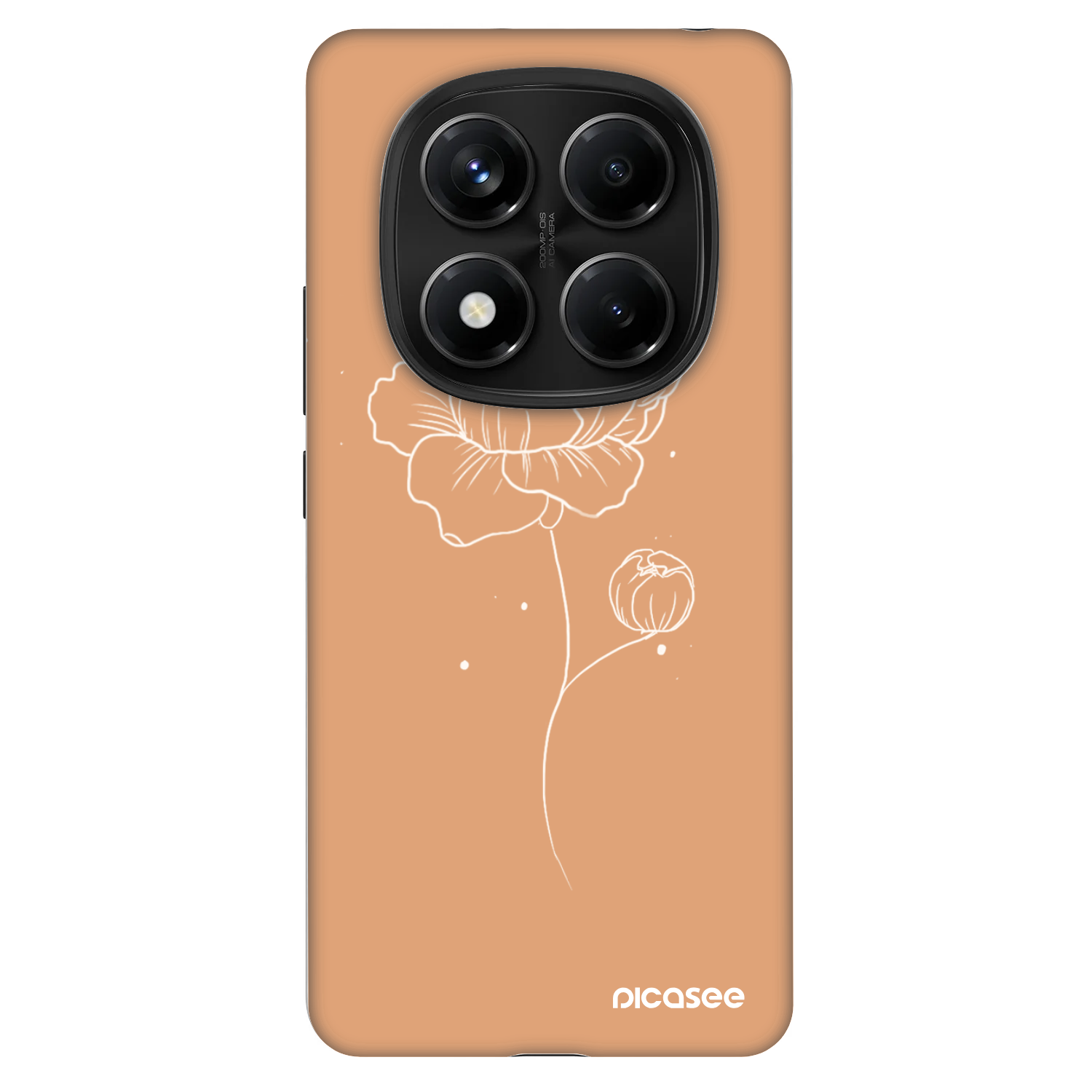 Picasee Fashion Case για Xiaomi Redmi Note 14 Pro 4G - Peonies