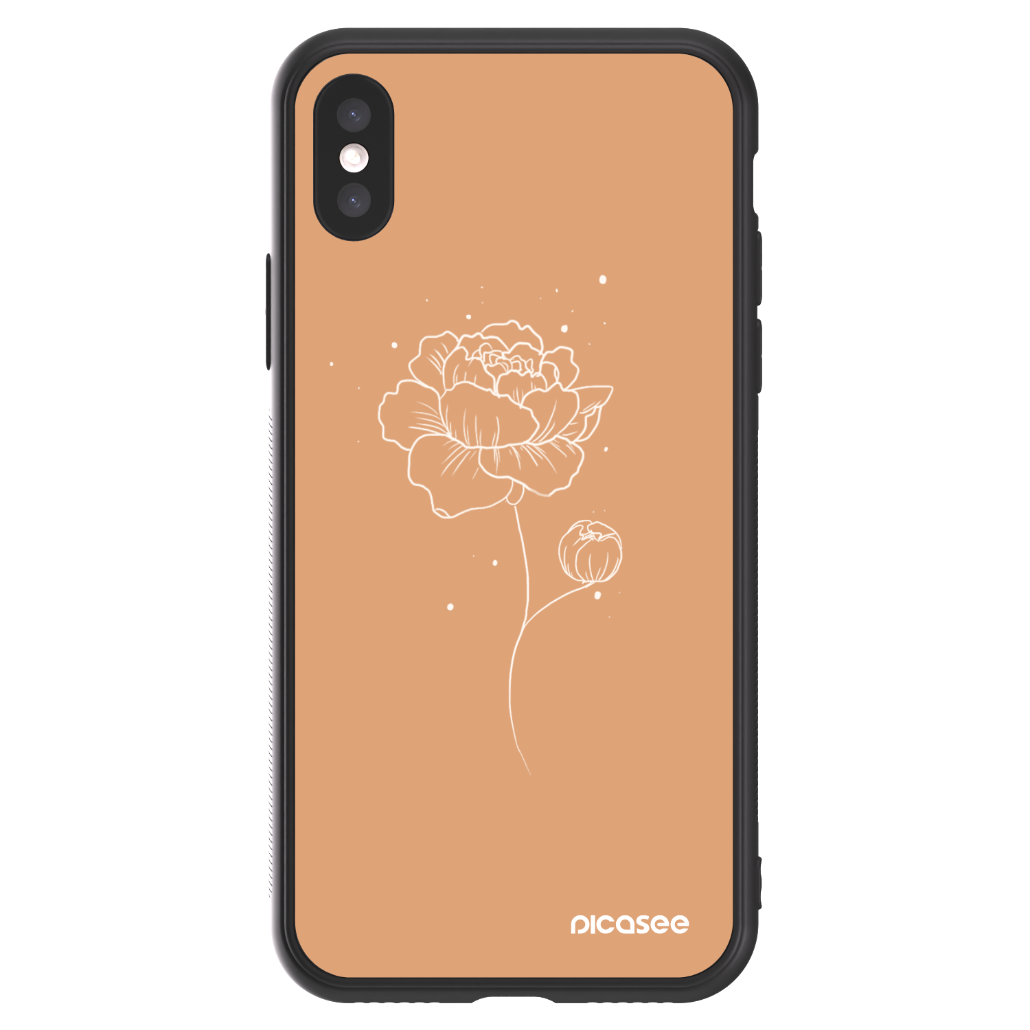 Picasee ULTIMATE CASE για Apple iPhone X/XS - Peonies