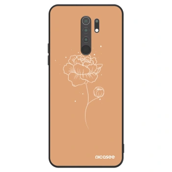 Θήκη για Xiaomi Redmi 9 - Peonies