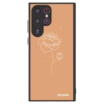 Picasee ULTIMATE CASE για Samsung Galaxy S22 Ultra 5G - Peonies