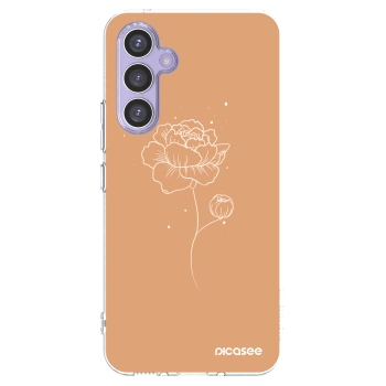 Picasee διαφανής θήκη σιλικόνης Samsung Galaxy A54 5G A546B - Peonies