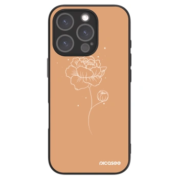 Picasee ULTIMATE CASE MagSafe pro Apple iPhone 16 Pro - Peonies
