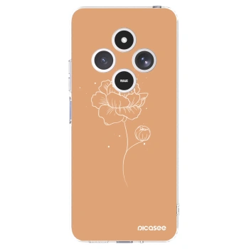 Picasee διαφανής θήκη σιλικόνης Xiaomi Redmi 14C - Peonies