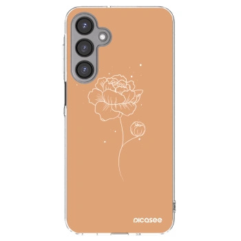Picasee διαφανής θήκη σιλικόνης Samsung Galaxy A16 5G - Peonies