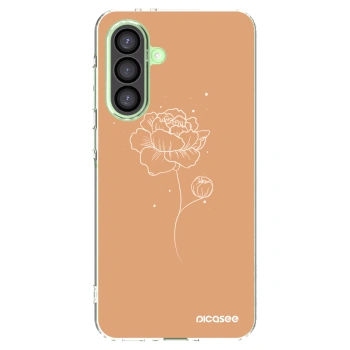 Picasee διαφανής θήκη σιλικόνης Samsung Galaxy A26 5G A266B - Peonies