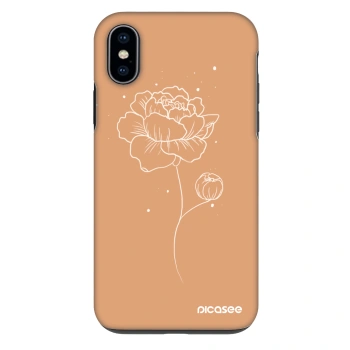 Θήκη για Apple iPhone X/XS - Peonies
