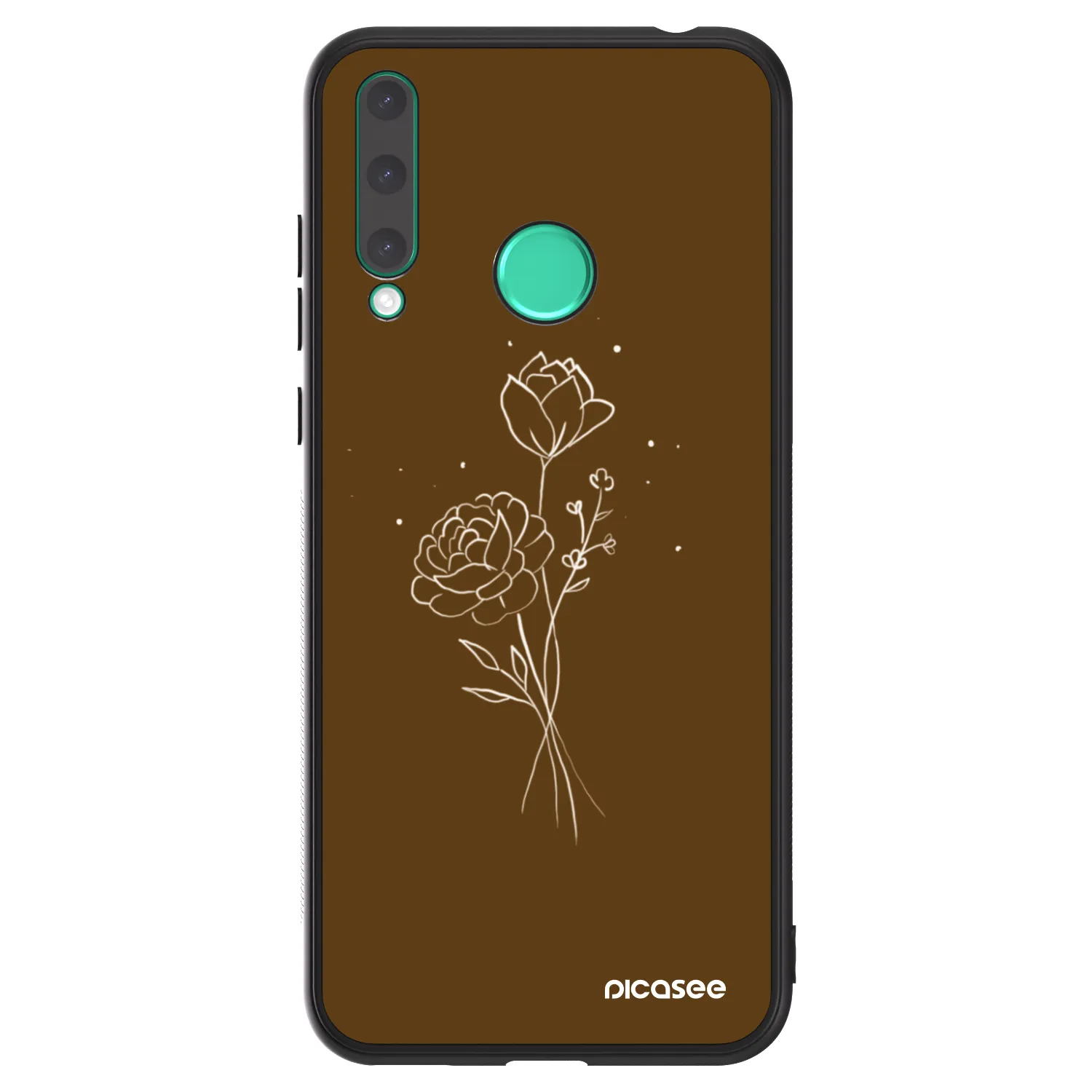 Picasee ULTIMATE CASE για Honor 20 Lite - Brown flowers