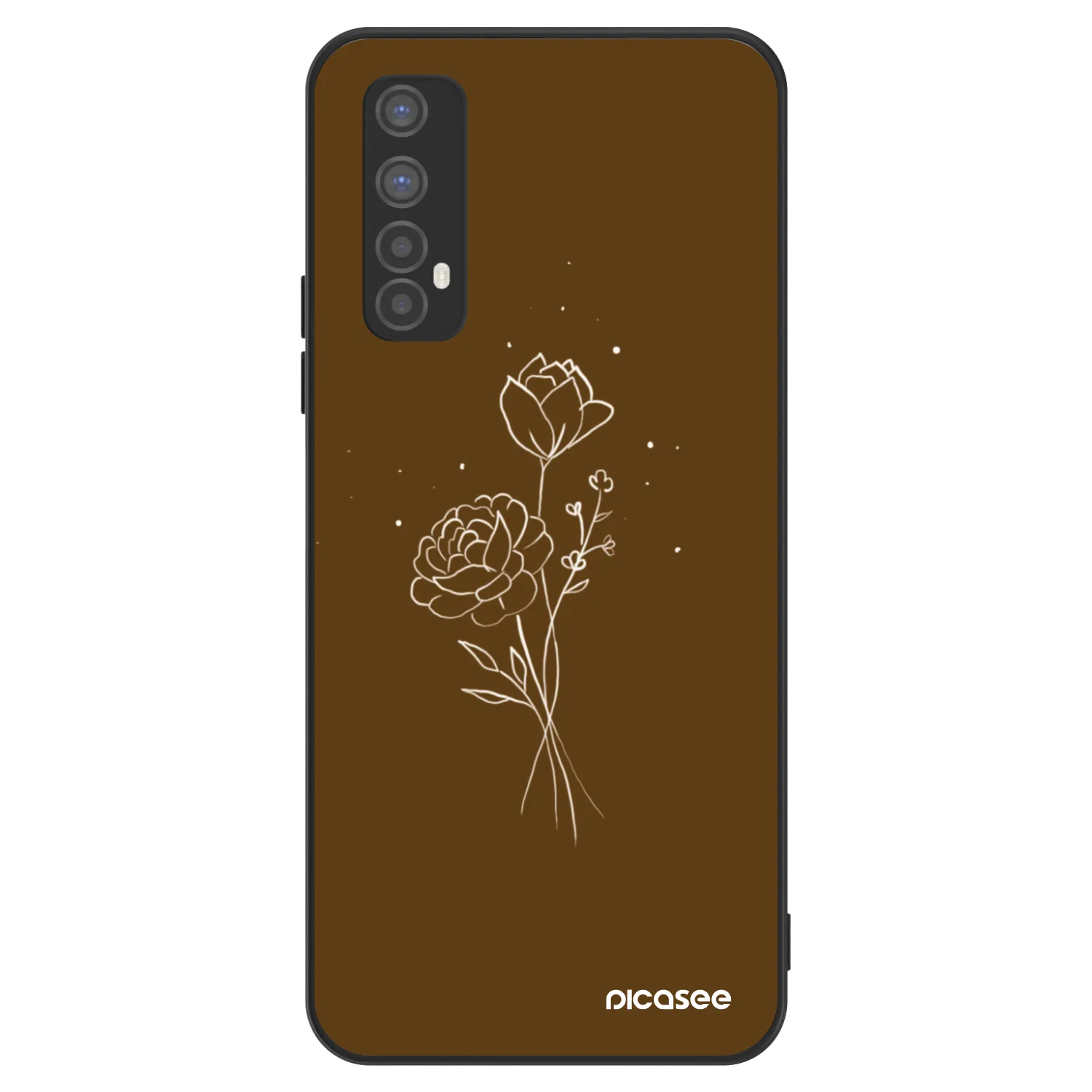 Picasee ULTIMATE CASE για Realme 7 - Brown flowers