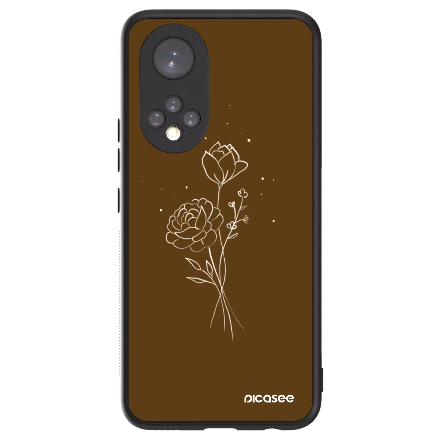 Picasee ULTIMATE CASE για Huawei Nova 9 - Brown flowers