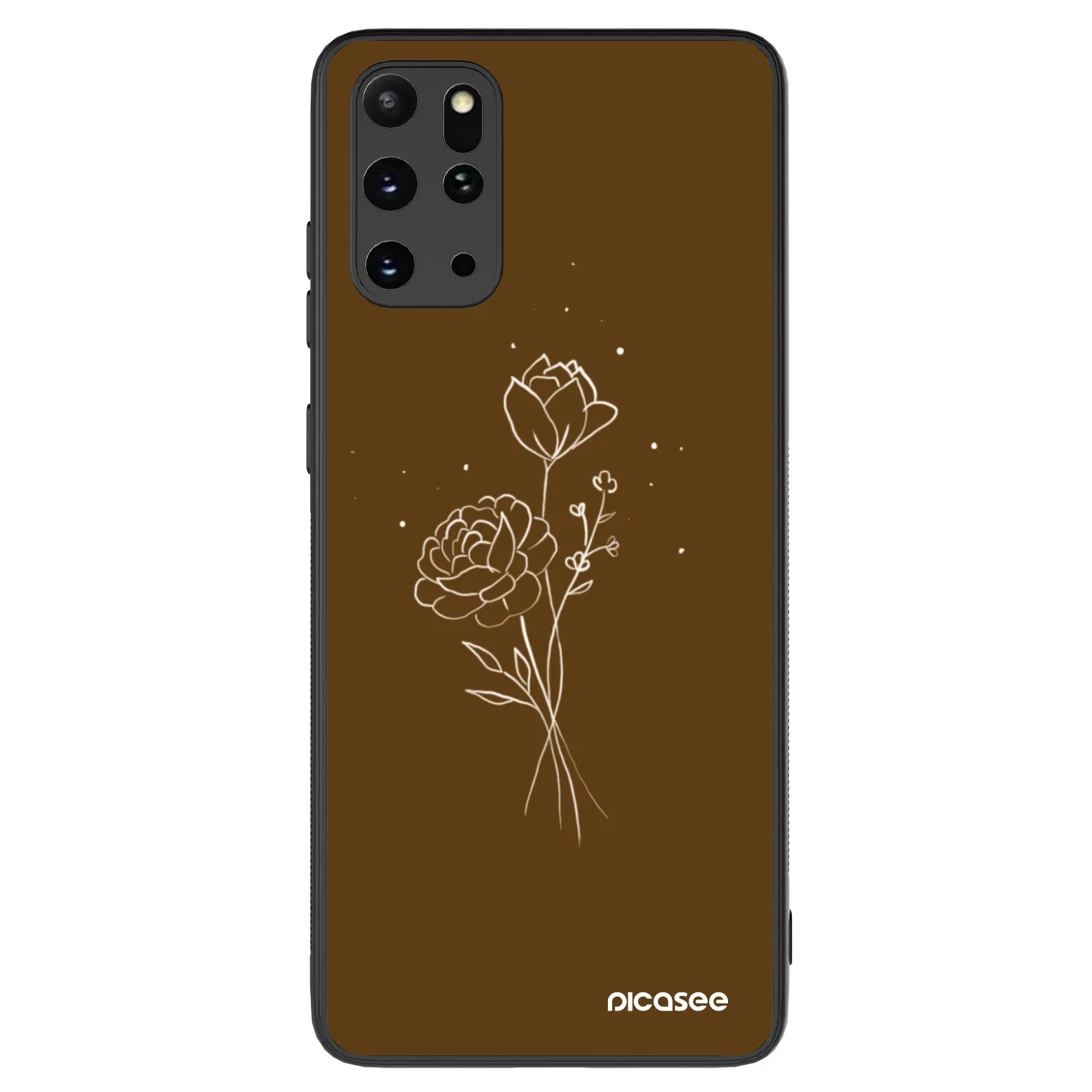 Picasee ULTIMATE CASE για Samsung Galaxy S20+ G985F - Brown flowers
