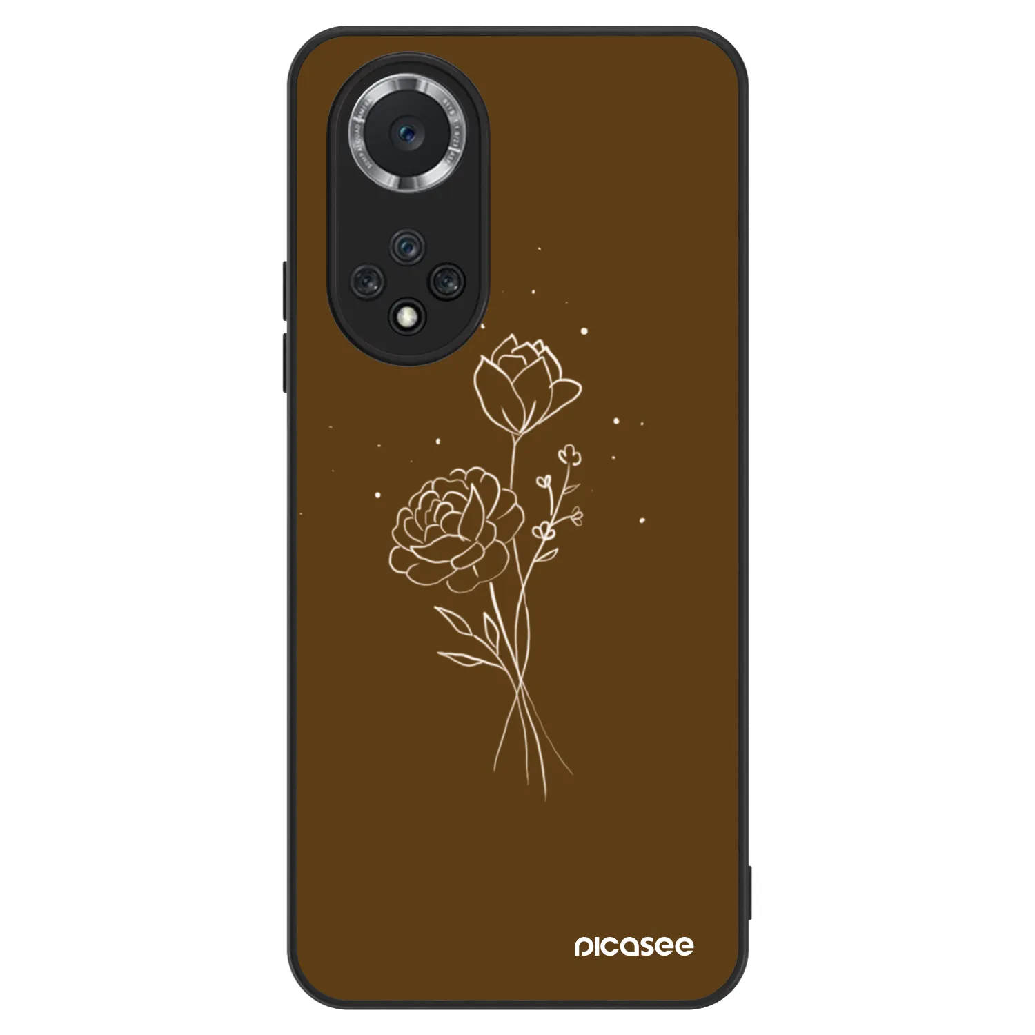 Picasee ULTIMATE CASE για Huawei Nova 9 SE - Brown flowers