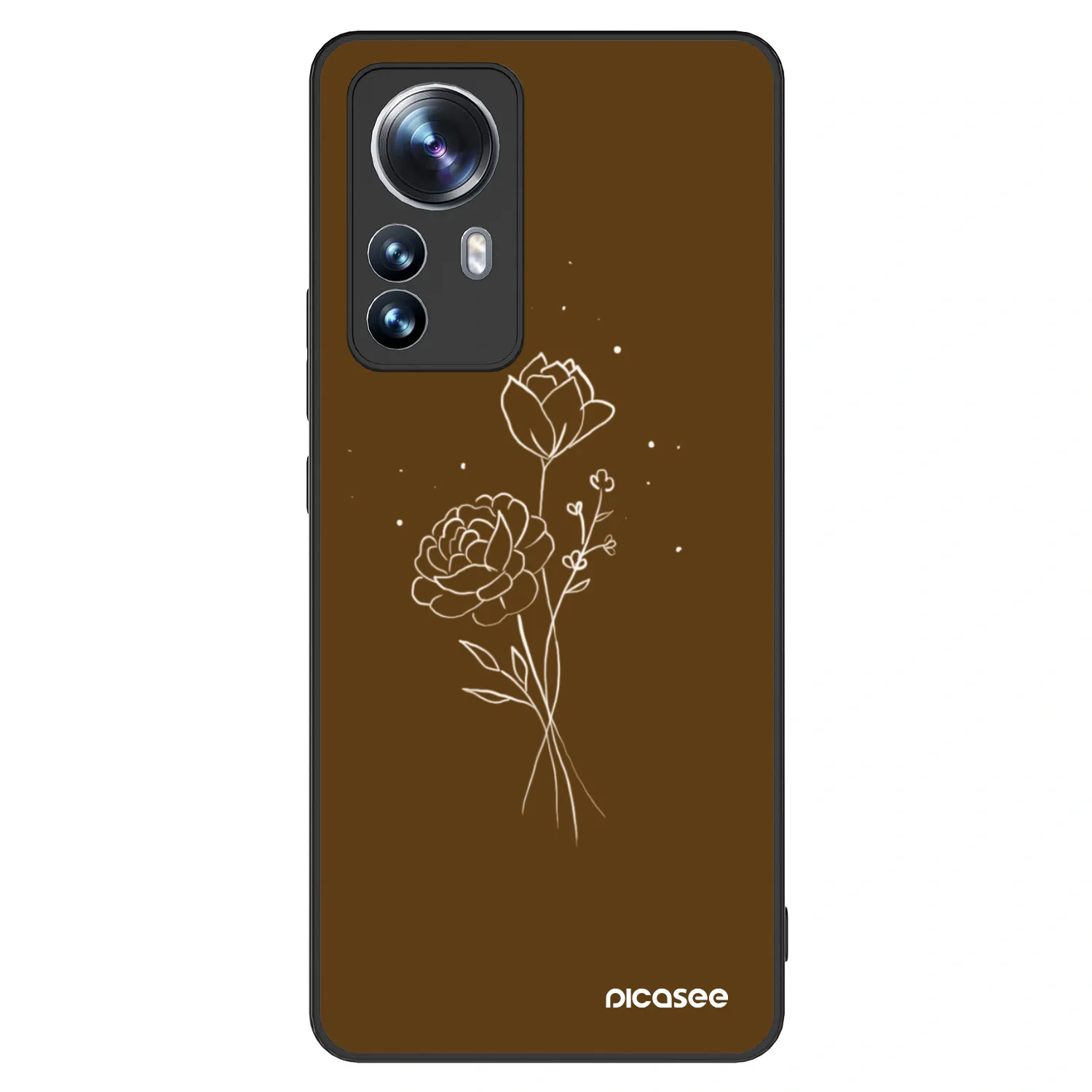 Picasee ULTIMATE CASE για Xiaomi 12 Pro - Brown flowers