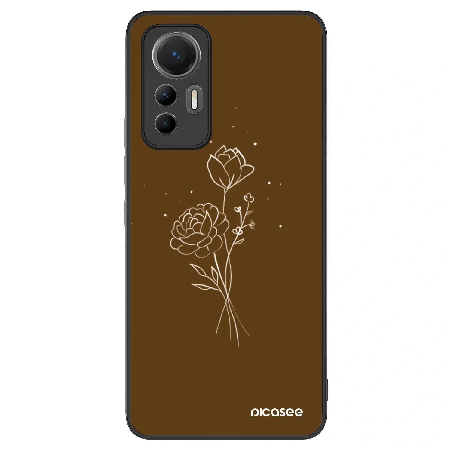 Picasee ULTIMATE CASE για Xiaomi 12 Lite - Brown flowers